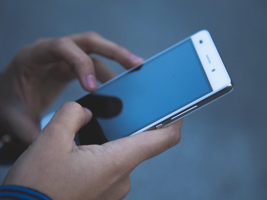 Android 手机屏幕上展示兽音译者安装完成后的首次启动界面，深色背景中规则库加载进度条发出柔和蓝光